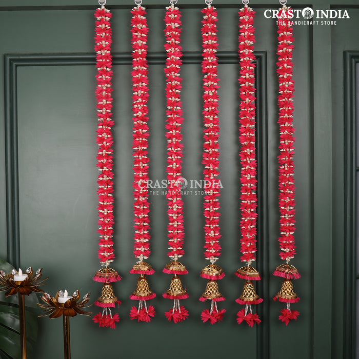 CRASTO INDIA HANDCRAFTED FESTIVE SIDE-HANGINGS #26 (PAIR)