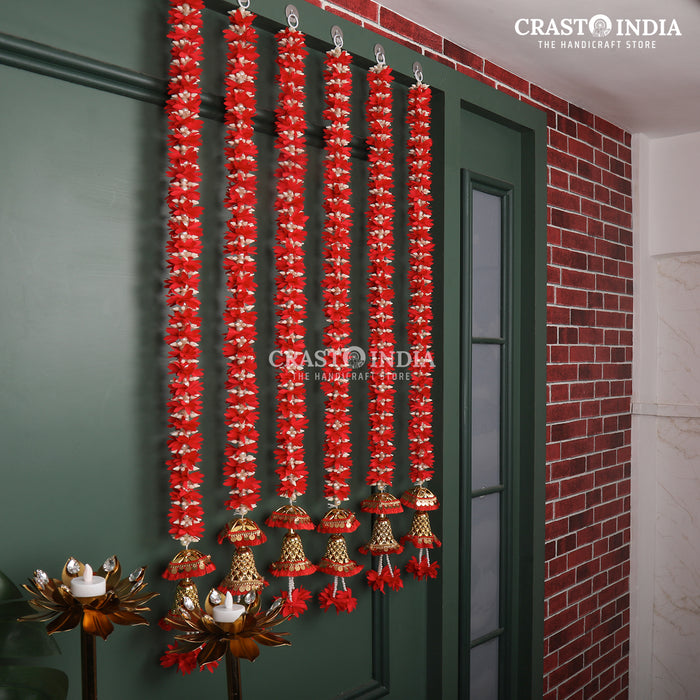 CRASTO INDIA HANDCRAFTED FESTIVE SIDE-HANGINGS #26 (PAIR)