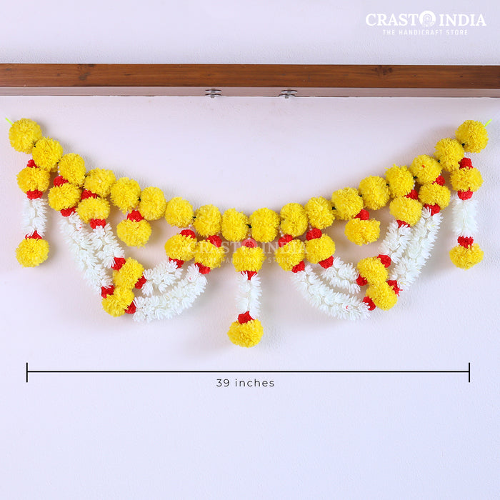 Crasto India Handcrafted festive Toran #107 ( 36 Inch)