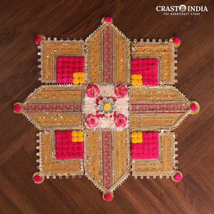 CRASTO INDIA HANDCRAFTED FESTIVE RANGOLI #63