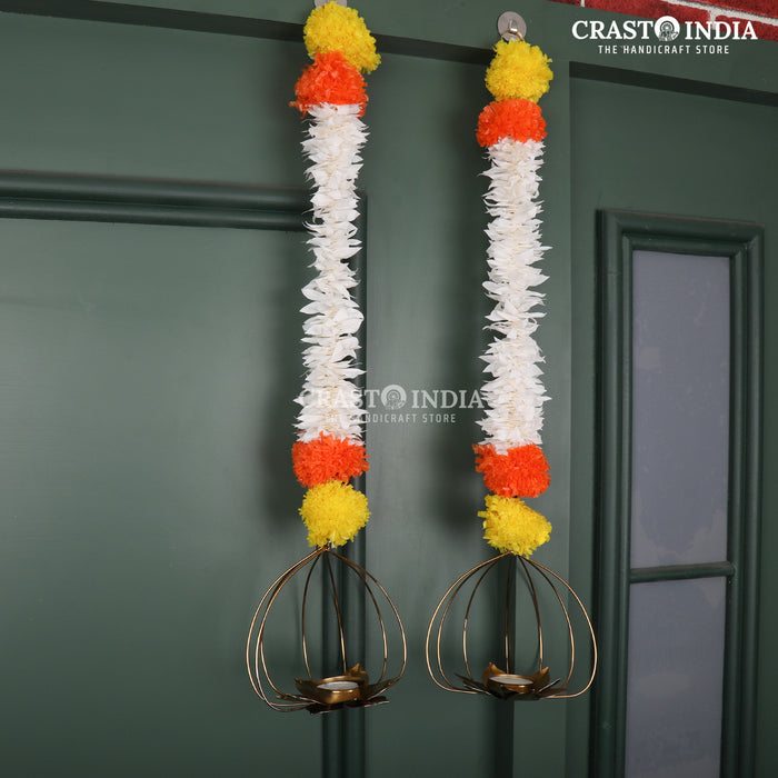 CRASTO INDIA HANDCRAFTED FESTIVE SIDE-HANGINGS #28 (PAIR)