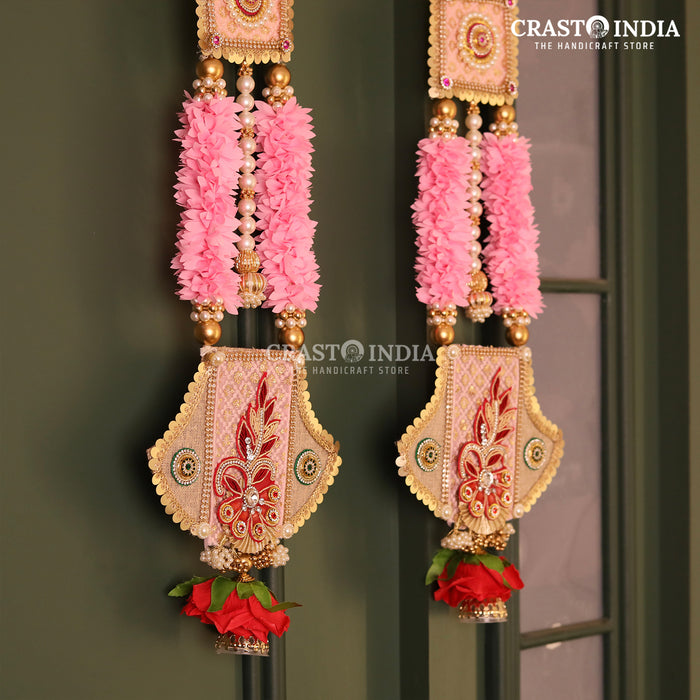 Crasto India Handcrafted Door Hangings #50 (1 Pair)