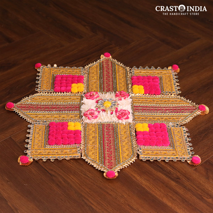 CRASTO INDIA HANDCRAFTED FESTIVE RANGOLI #63