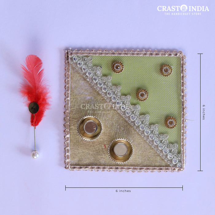 CRASTO INDIA HANDCRAFTED FESTIVE POOJA THALI #20