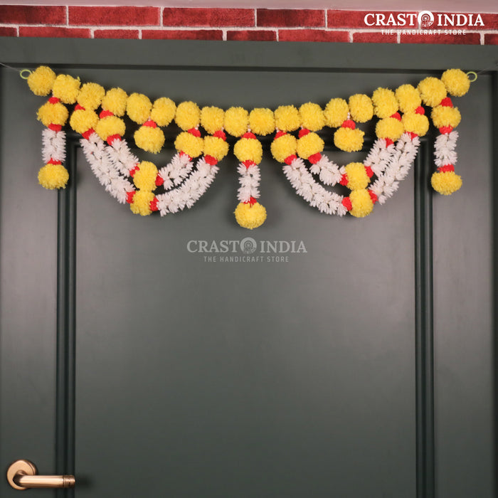 Crasto India Handcrafted festive Toran #107 ( 36 Inch)