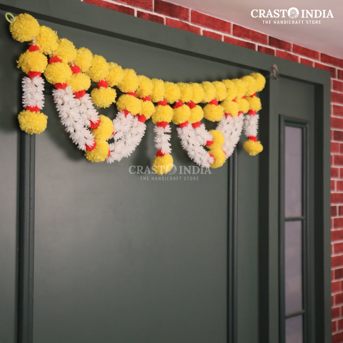 Crasto India Handcrafted festive Toran #107 ( 36 Inch)