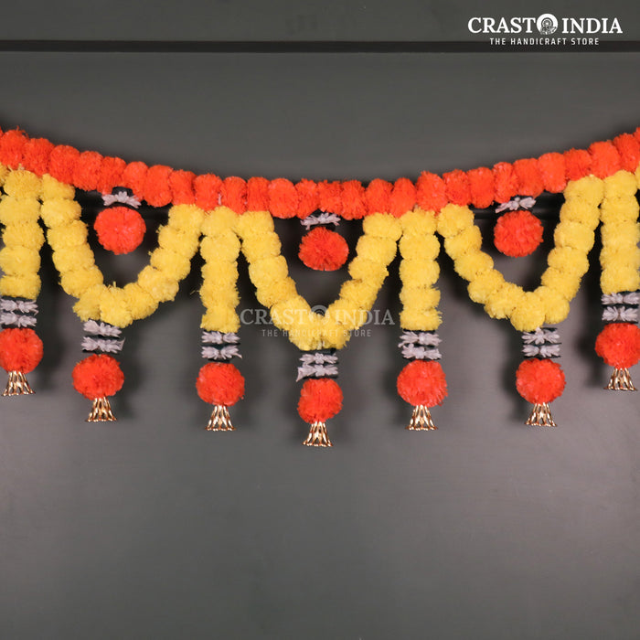 Crasto India Handcrafted festive Toran #115 ( 36 Inch)