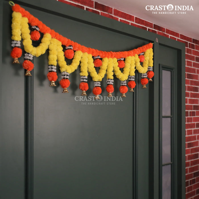 Crasto India Handcrafted festive Toran #115 ( 36 Inch)