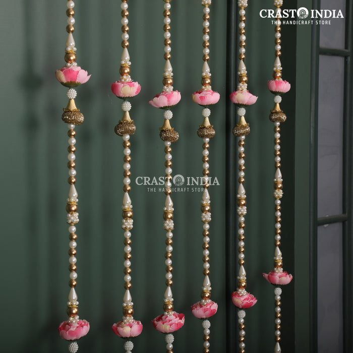 CRASTO INDIA HANDCRAFTED FESTIVE SIDE-HANGINGS #43 (PACK OF 6)