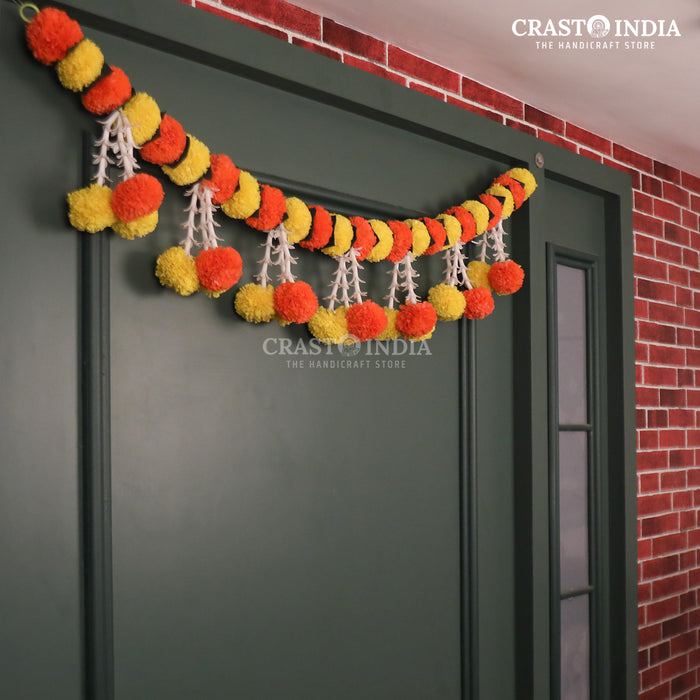 Crasto India Handcrafted festive Toran #93 ( 36 Inch)