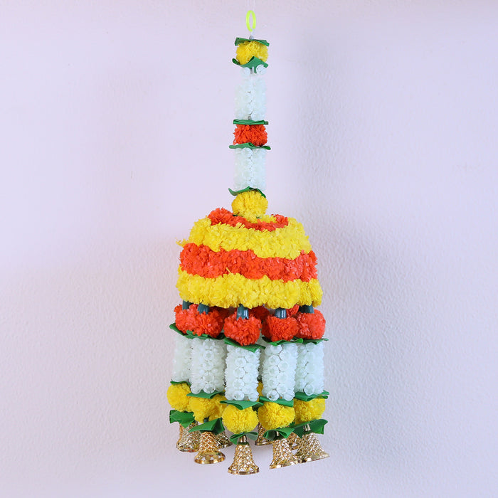 CRASTOINDIA HANDCRAFTED MINI JHUMAR HANGING CHATRA  NO 1 (1 PC)