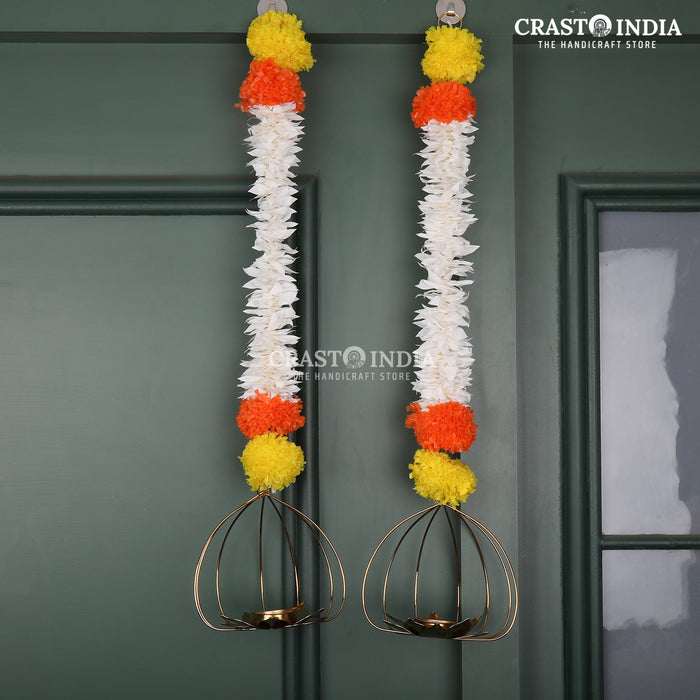 CRASTO INDIA HANDCRAFTED FESTIVE SIDE-HANGINGS #28 (PAIR)