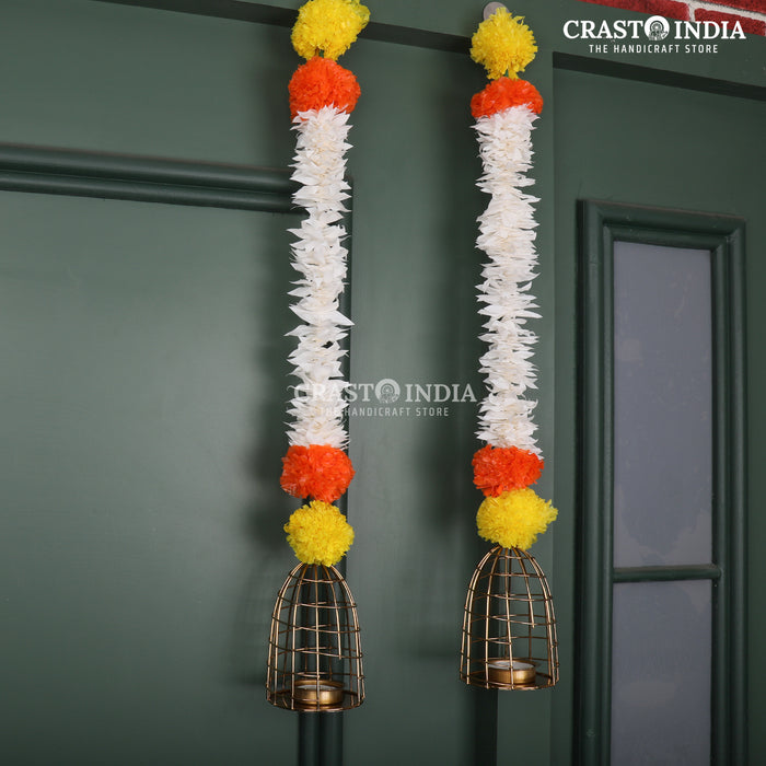 CRASTO INDIA HANDCRAFTED FESTIVE SIDE-HANGINGS #27 (PAIR)