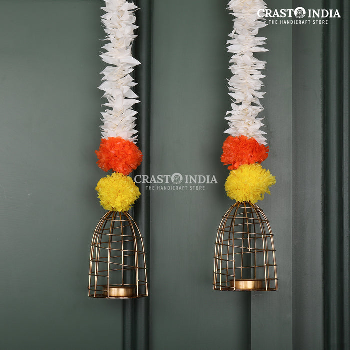 CRASTO INDIA HANDCRAFTED FESTIVE SIDE-HANGINGS #27 (PAIR)