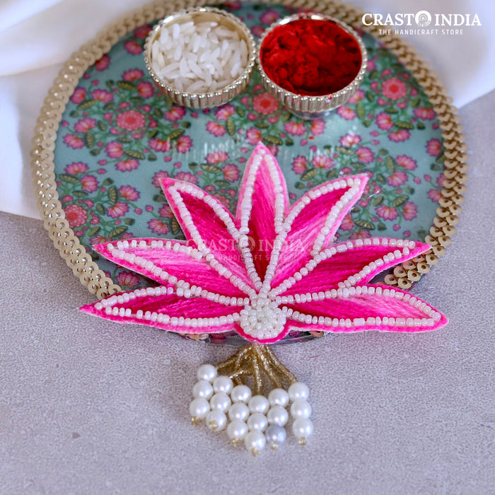 CRASTO INDIA HANDCRAFTED FESTIVE POOJA THALI #22