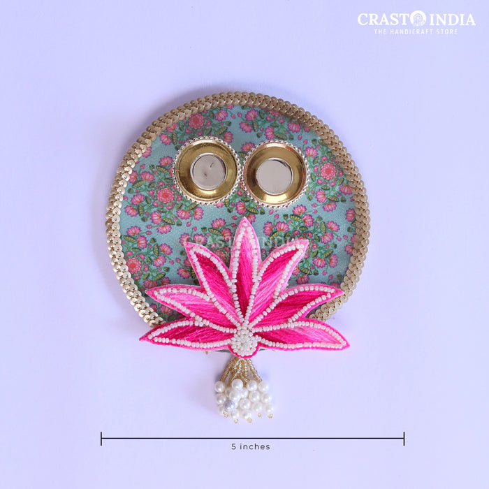 CRASTO INDIA HANDCRAFTED FESTIVE POOJA THALI #22