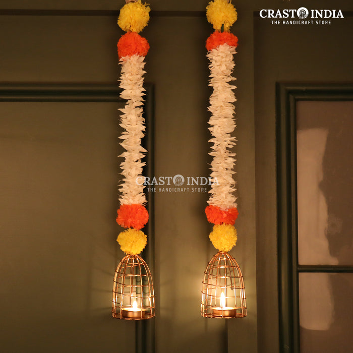 CRASTO INDIA HANDCRAFTED FESTIVE SIDE-HANGINGS #27 (PAIR)