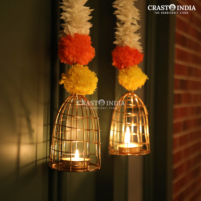 CRASTO INDIA HANDCRAFTED FESTIVE SIDE-HANGINGS #27 (PAIR)