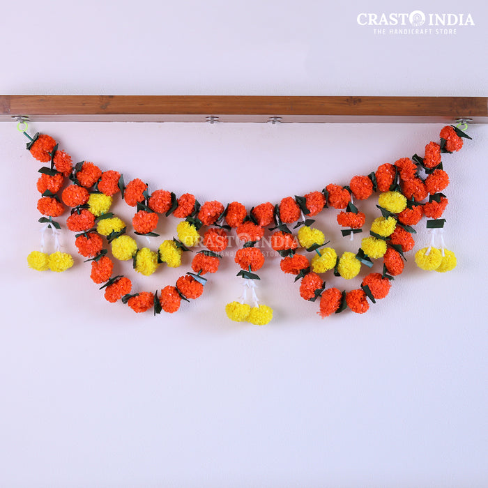 Crasto India Handcrafted festive Toran #98 ( 36 Inch)