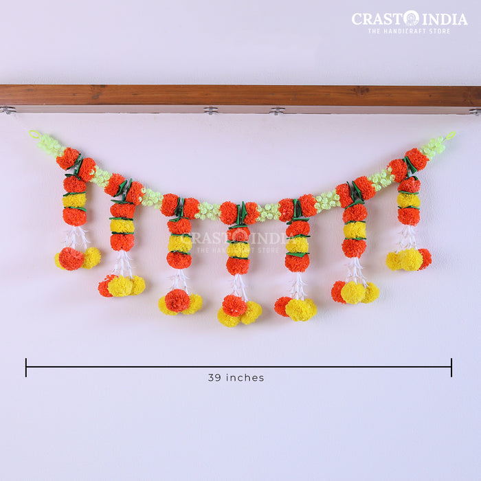 Crasto India Handcrafted festive Toran #104 ( 36 Inch)