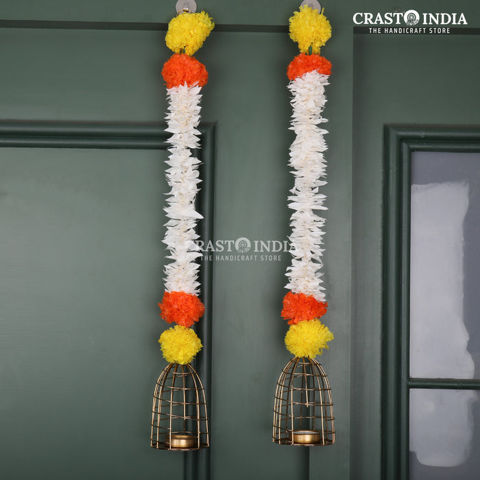 CRASTO INDIA HANDCRAFTED FESTIVE SIDE-HANGINGS #27 (PAIR)