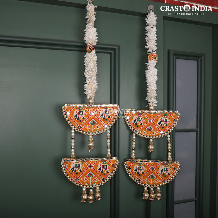 CRASTO INDIA HANDCRAFTED FESTIVE SIDE-HANGINGS #24 (PAIR)