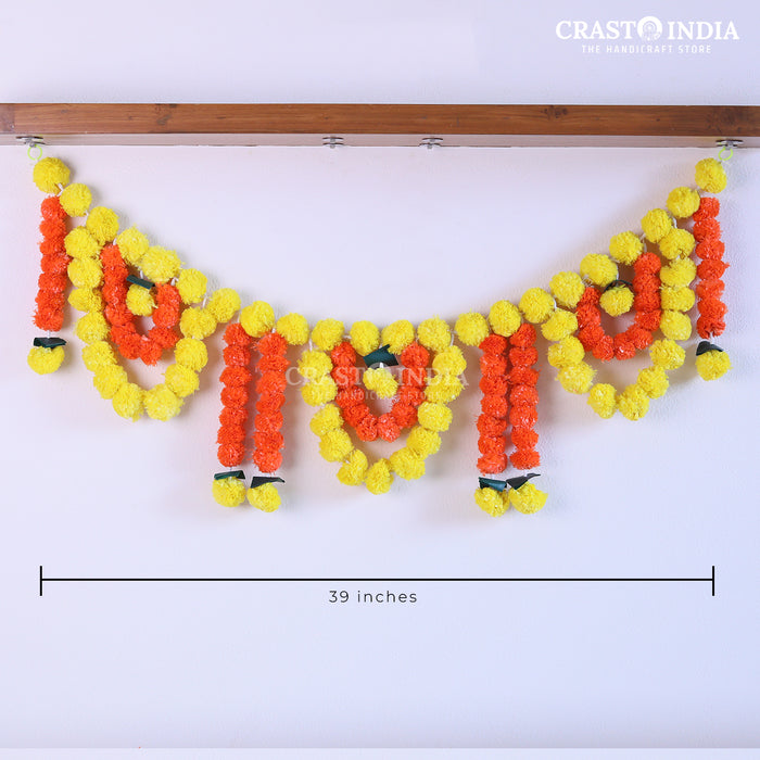 Crasto India Handcrafted festive Toran # 92 ( 36 Inch)