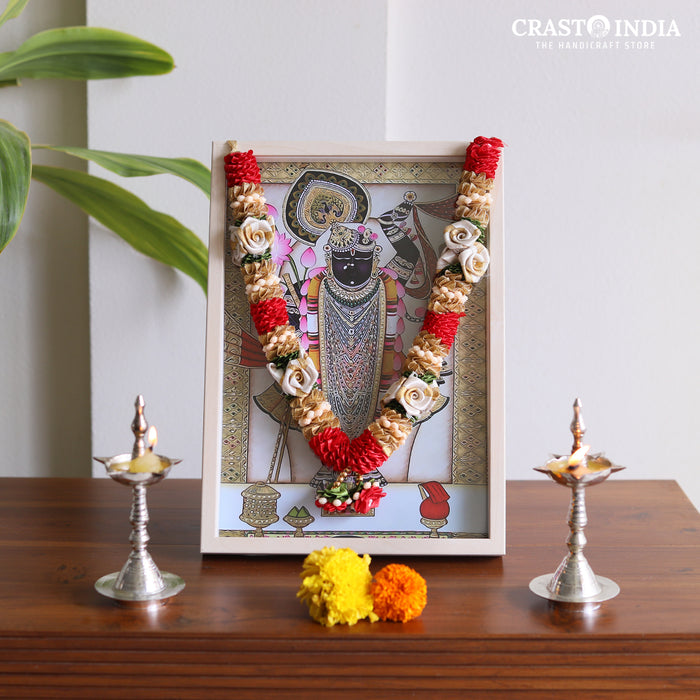 CRASTO INDIA HANDCRAFTED PRATHAMESHWARA RIBBON GARLAND (AVAILABLE IN 4 SIZES)