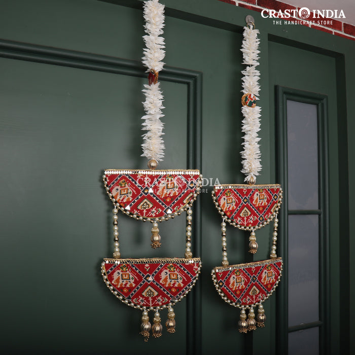 CRASTO INDIA HANDCRAFTED FESTIVE SIDE-HANGINGS #24 (PAIR)