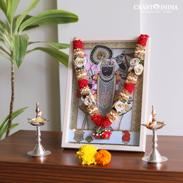 CRASTO INDIA HANDCRAFTED PRATHAMESHWARA RIBBON GARLAND (AVAILABLE IN 4 SIZES)