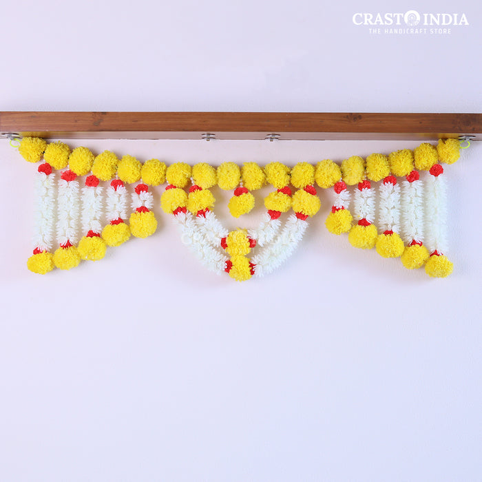 Crasto India Handcrafted festive Toran #106 ( 36 Inch)