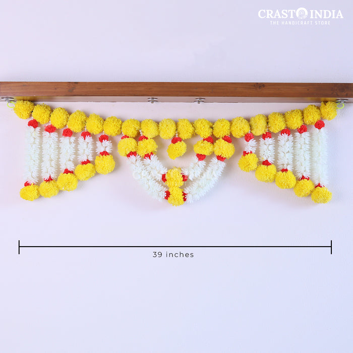 Crasto India Handcrafted festive Toran #106 ( 36 Inch)