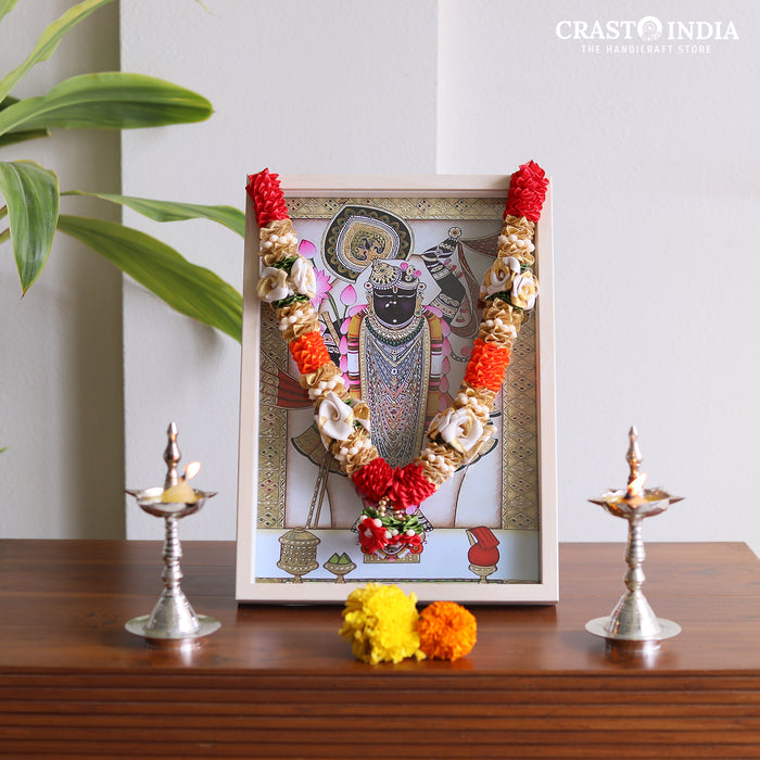 CRASTO INDIA HANDCRAFTED PRATHAMESHWARA RIBBON GARLAND (AVAILABLE IN 4 SIZES)