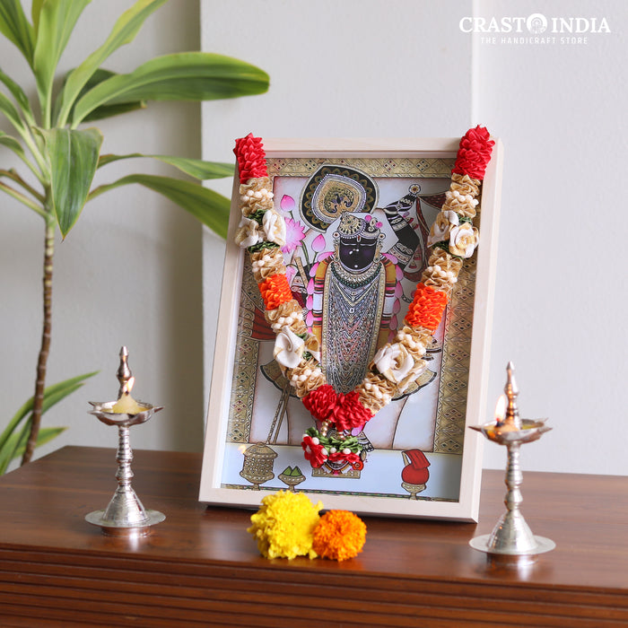 CRASTO INDIA HANDCRAFTED PRATHAMESHWARA RIBBON GARLAND (AVAILABLE IN 4 SIZES)