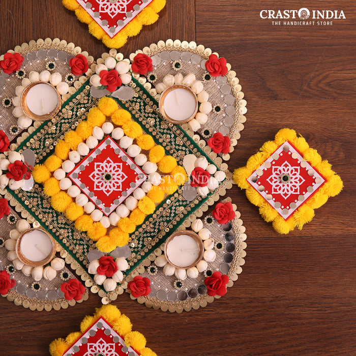 CRASTO INDIA HANDCRAFTED FESTIVE RANGOLI #67