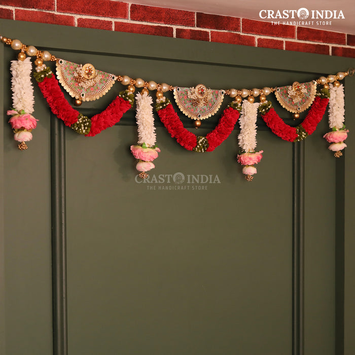 CRASTO INDIA HANDCRAFTED FESTIVE TORAN #0158 (1 PC)