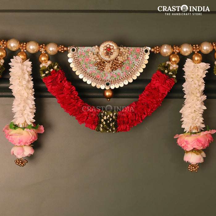 CRASTO INDIA HANDCRAFTED FESTIVE TORAN #0158 (1 PC)