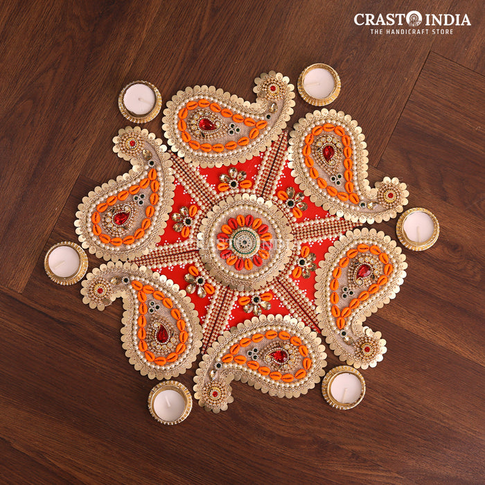 CRASTO INDIA HANDCRAFTED FESTIVE RANGOLI #68