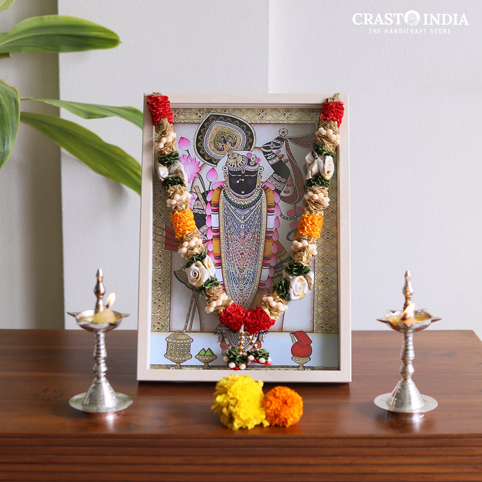 CRASTO INDIA HANDCRAFTED PRATHAMESHWARA RIBBON GARLAND (AVAILABLE IN 4 SIZES)