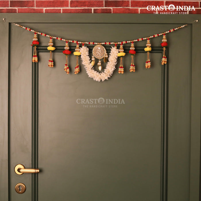 CRASTO INDIA HANDCRAFTED FESTIVE TORAN #0159 (1 PC)