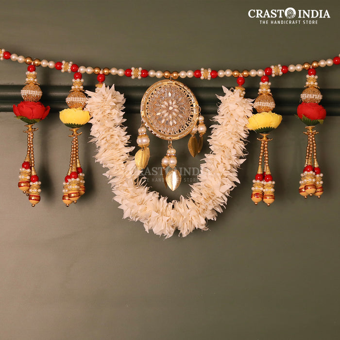 CRASTO INDIA HANDCRAFTED FESTIVE TORAN #0159 (1 PC)