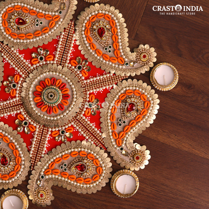 CRASTO INDIA HANDCRAFTED FESTIVE RANGOLI #68