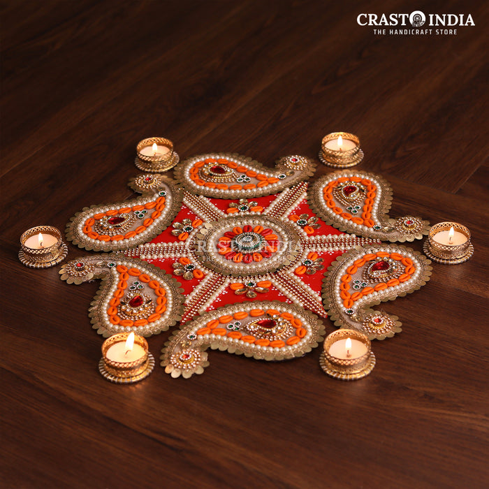 CRASTO INDIA HANDCRAFTED FESTIVE RANGOLI #68