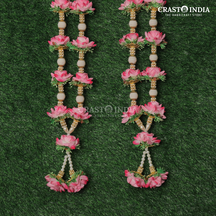 CRASTO INDIA HANDCRAFTED ROSE MALA FOR WEDDING (1 PC)