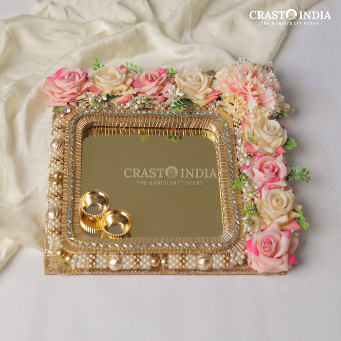 CRASTO INDIA HANDCRAFTED FESTIVE POOJA THALI #32