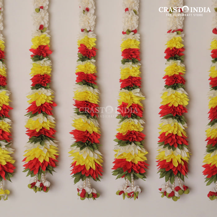 1 PAIR - CRASTO INDIA HANDCRAFTED FESTIVE SIDE-HANGINGS #64