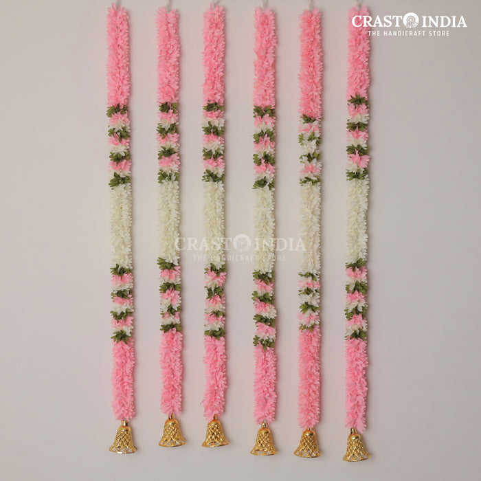 1 PAIR - CRASTO INDIA HANDCRAFTED FESTIVE SIDE-HANGINGS #75