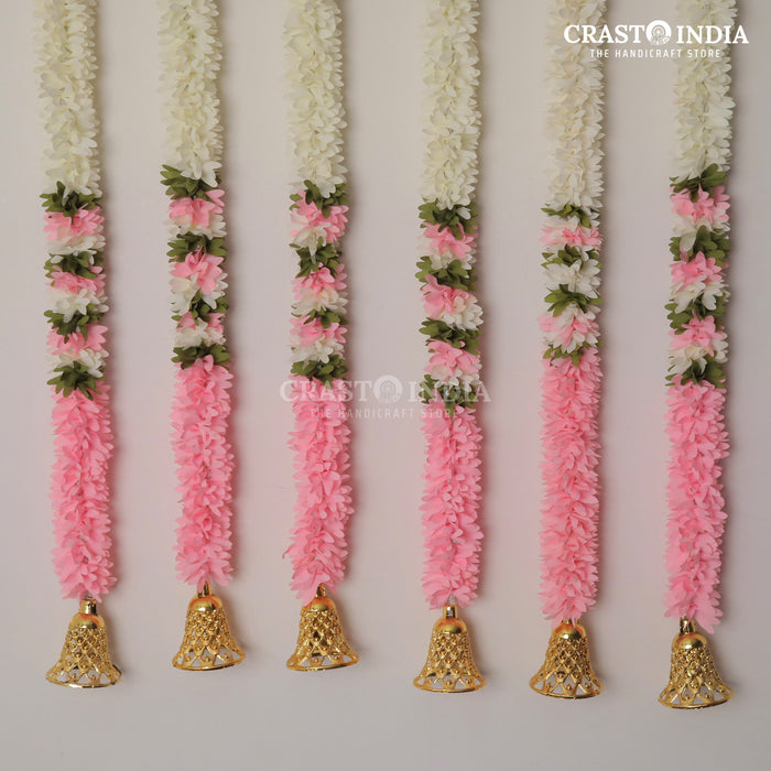 1 PAIR - CRASTO INDIA HANDCRAFTED FESTIVE SIDE-HANGINGS #75