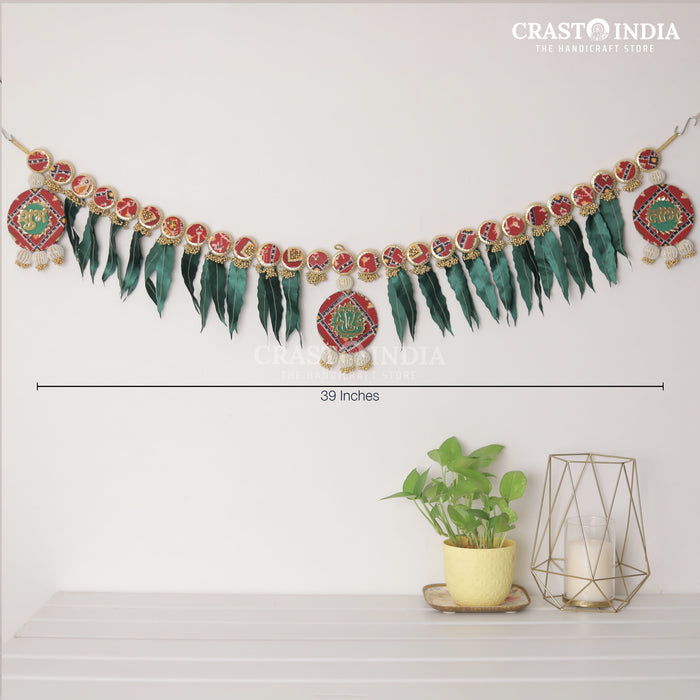 CRASTO INDIA HANDCRAFTED FESTIVE TORAN #0137