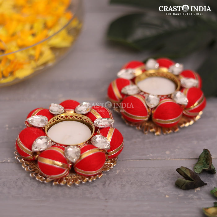 CRASTO INDIA HANDCRAFTED FESTIVE DIYA #21 (PAIR)